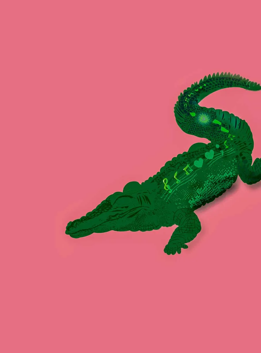 Claudia van Deudekom - Mijn kanker is een krokodil