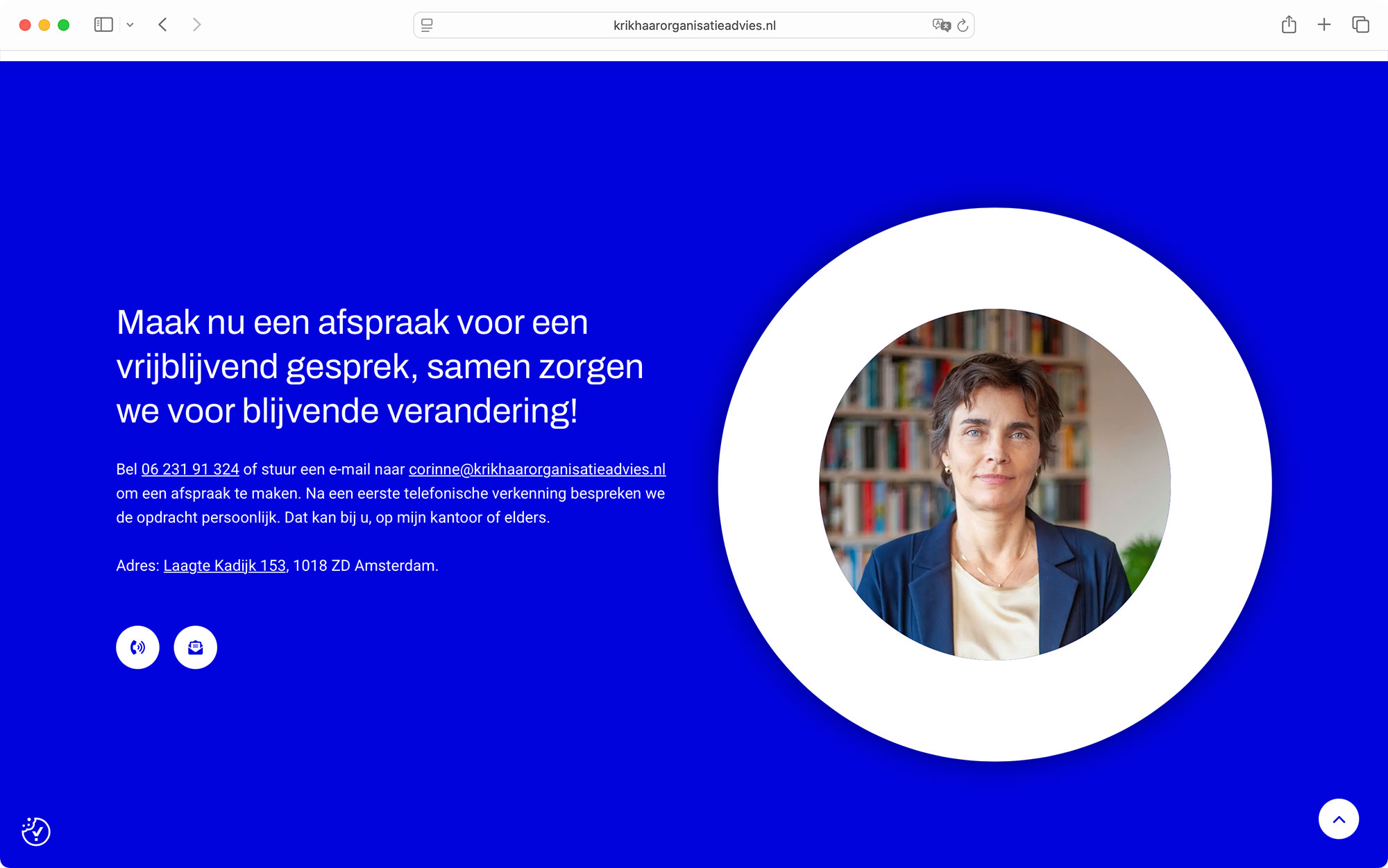 Huisstijl en website voor Krikhaar Organisatieadvies Huisstijl en website voor Krikhaar Organisatieadvies