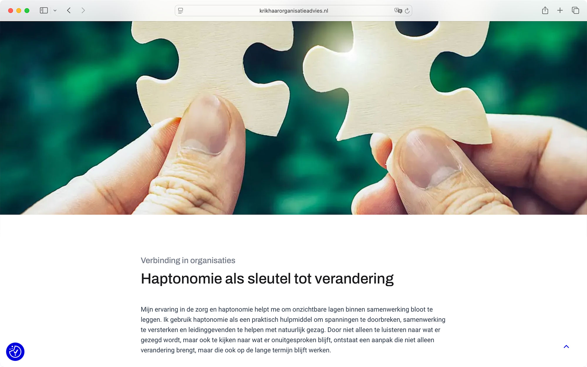 Huisstijl en website voor Krikhaar Organisatieadvies Huisstijl en website voor Krikhaar Organisatieadvies