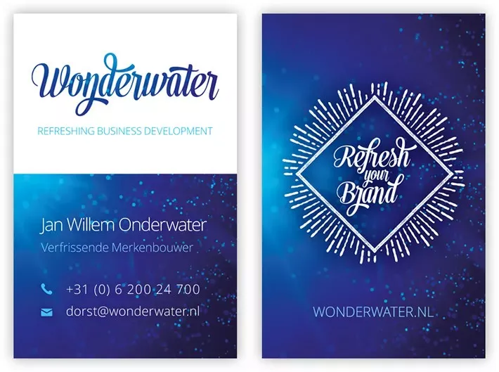 Visitekaartje Jan Willem Onderwater